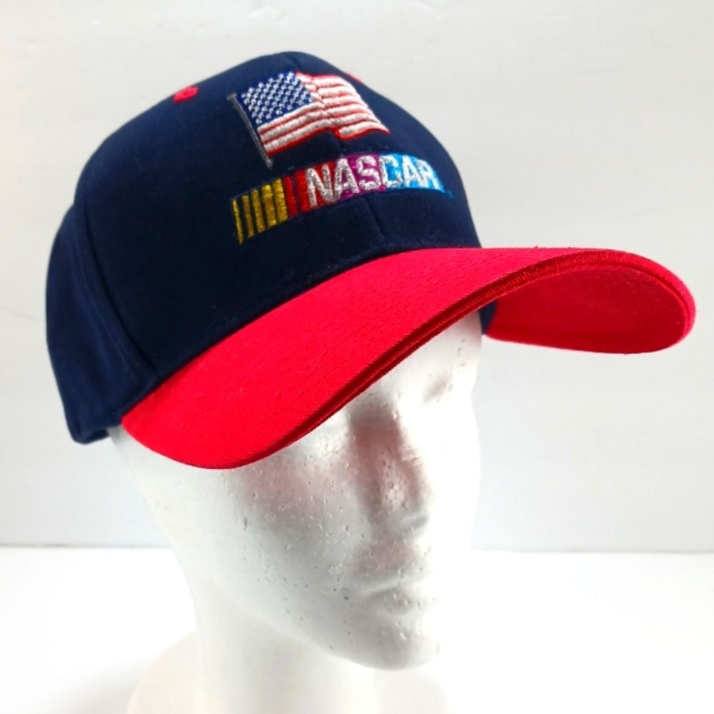 NWOT Light Wear NASCAR USA Ballcap 100% Cotton Hook Loop Embroidered. Mopar..... - Picture 4 of 9